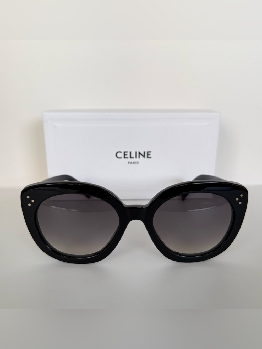 NEW!!! Celine women black sunglasses CL40295I 01F Authentic